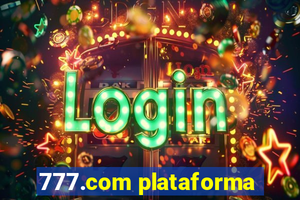 777.com plataforma